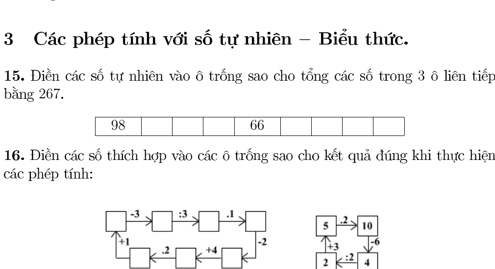 Sơ đồ phép tính Bài 16