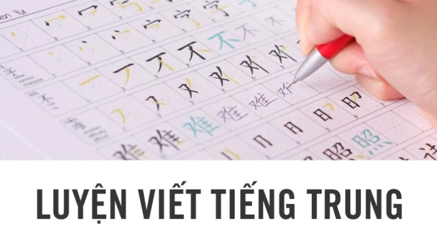 File luyện viết 50 bộ thủ thường dùng