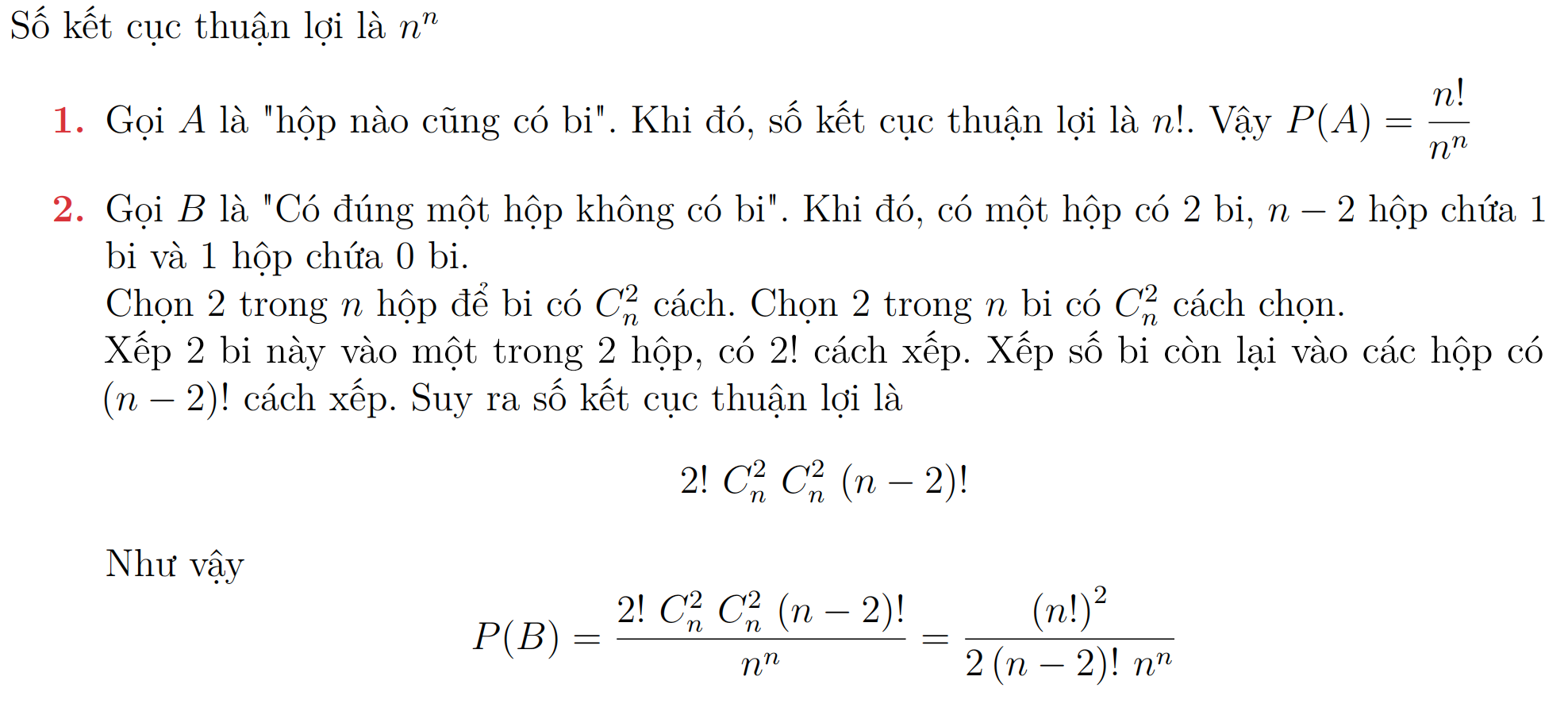 Bài tập Các sự kiện ngẫu nhiên và phép tính xác suất 12