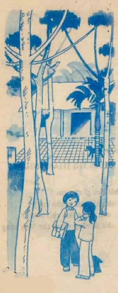 nhà em, thơ sgk tiểu học cũ