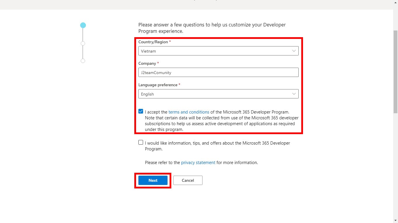 Cách đăng ký Office 365 miễn phí tự gia hạn 3