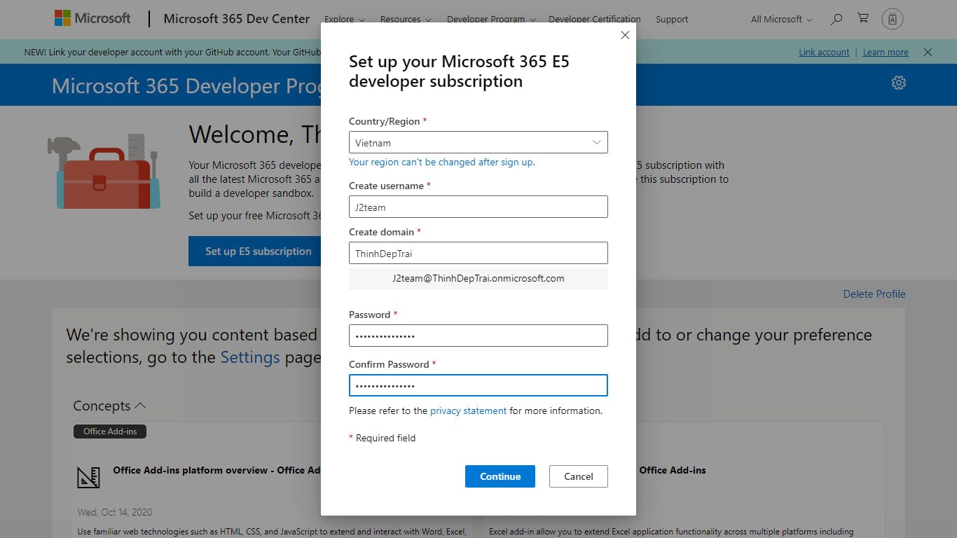 Cách đăng ký Office 365 miễn phí tự gia hạn 6