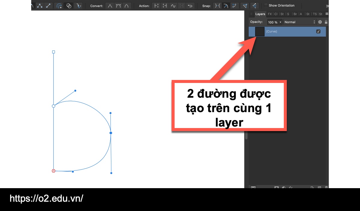 Cách sử dụng công cụ Pen Tool trong Affinity Designer 7