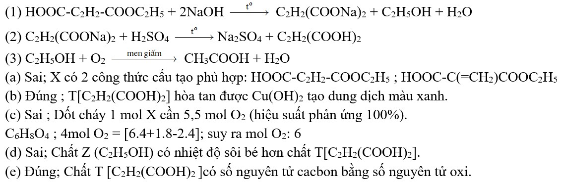 Cho sơ đồ phản ứng theo đúng tỉ lệ mol: X + 2NaOH → Y + Z + H2O (t0)