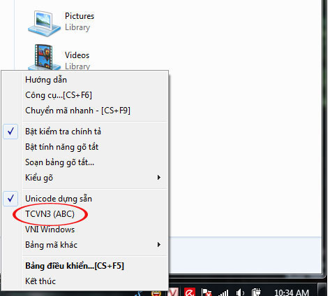 Cách tải và cài đặt Font chữ Việt Nam (VNI, .Vn, TCVN3) 1