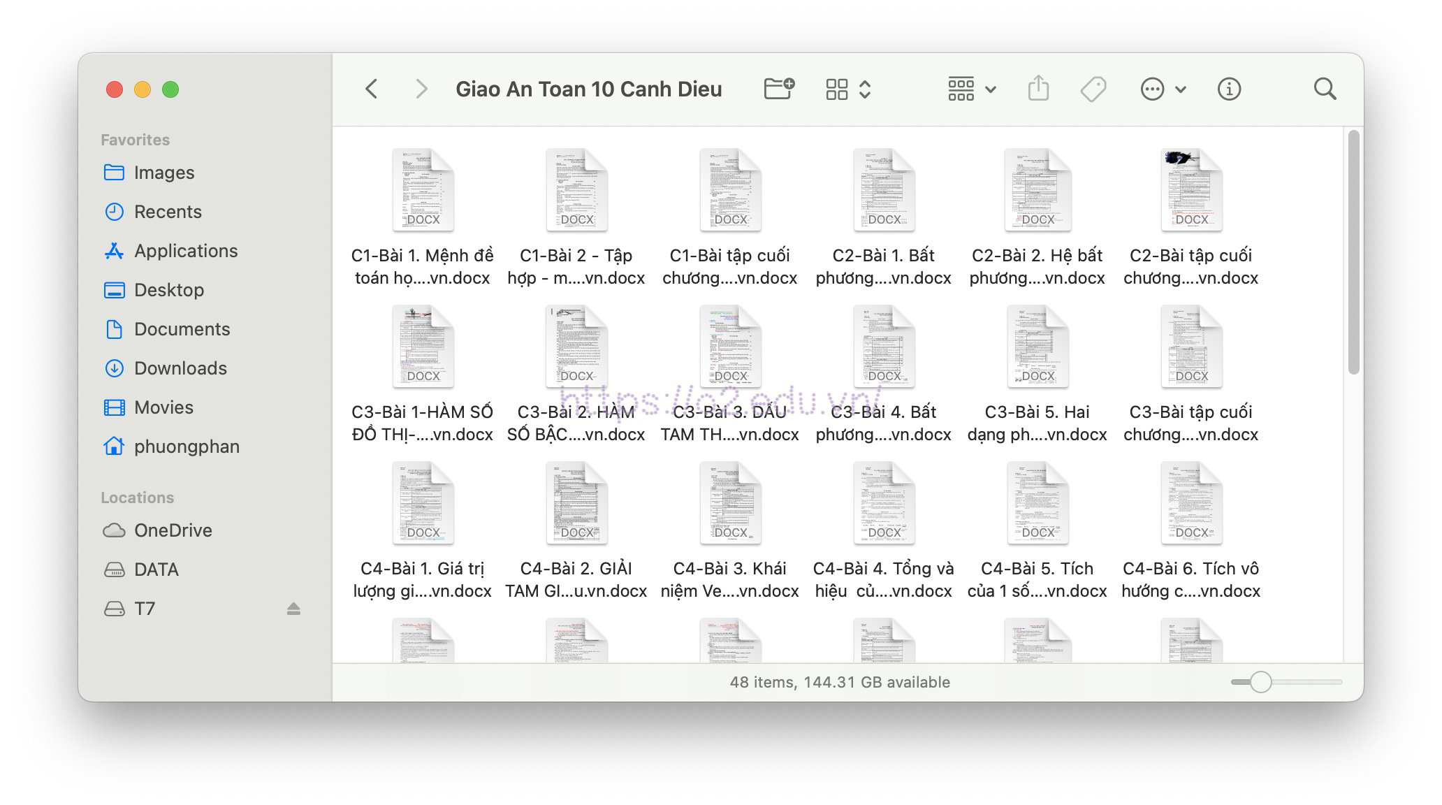 Giáo án Toán 10 Cánh Diều file Word
