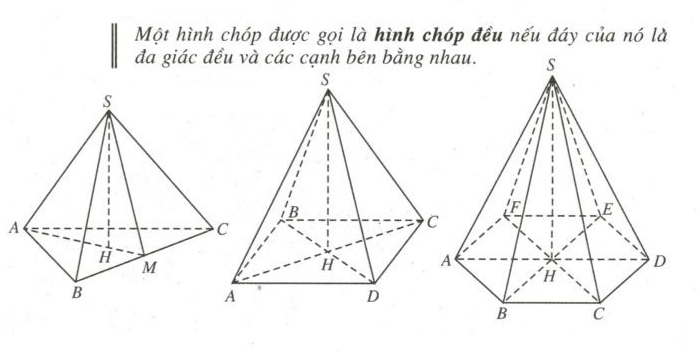 hình chóp đều