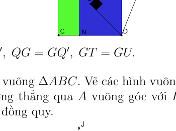Ba đường vuông góc đồng quy - Câu 1.2.5