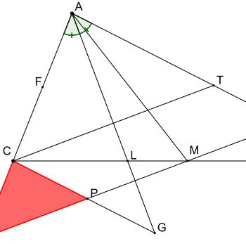 Đường vuông góc với phân giác trong - Câu 2.2.4