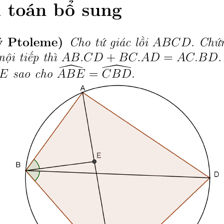 Tam giác thỏa mãn 2BC = AB + AC - Câu 2.3.3