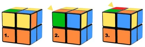 Hướng dẫn cách giải Rubik 2x2x2 12