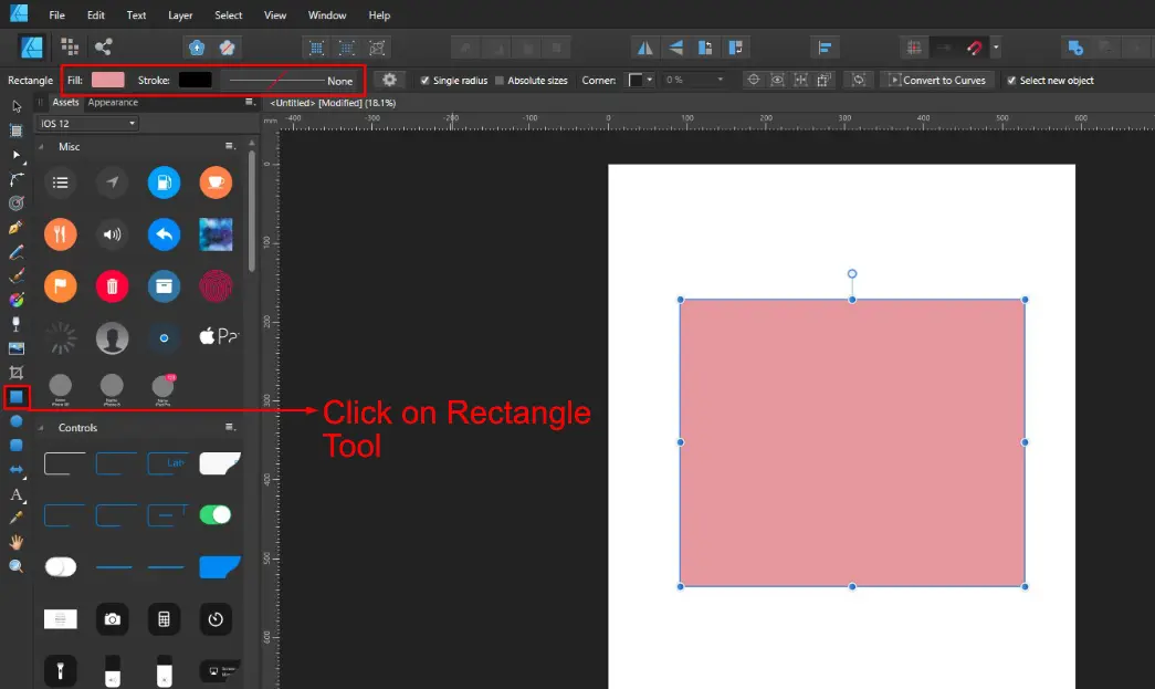 Hướng dẫn công cụ Node Tool trong Affinity Designer 1