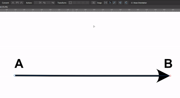 Hướng dẫn công cụ Node Tool trong Affinity Designer 20