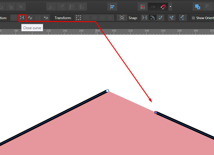 Hướng dẫn công cụ Node Tool trong Affinity Designer 12