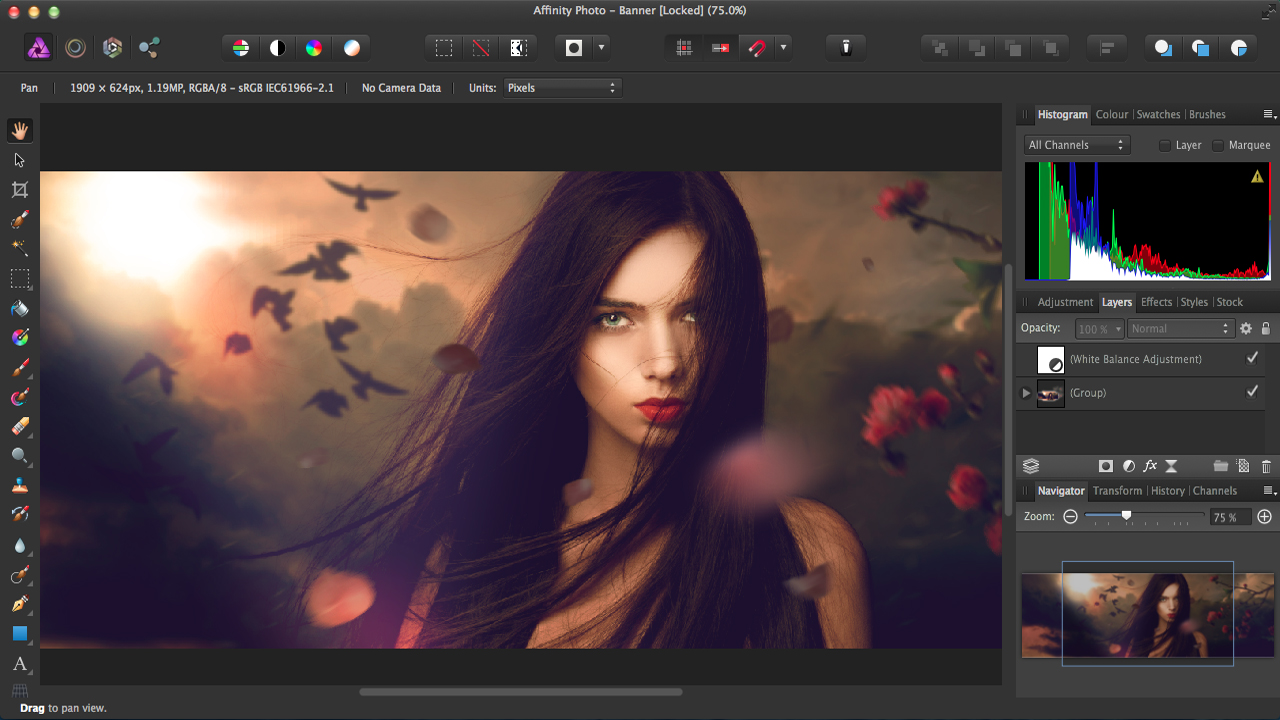 Hướng dẫn sử dụng Affinity Photo cơ bản cho người mới
