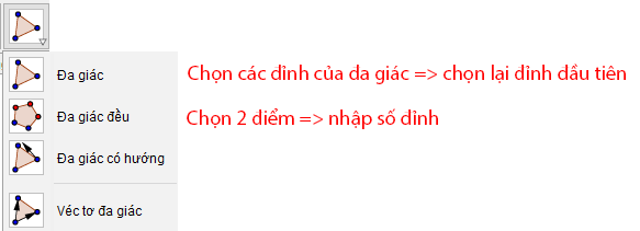 Hướng dẫn sử dụng phần mềm Geogebra 10