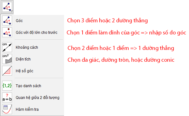 Hướng dẫn sử dụng phần mềm Geogebra 13