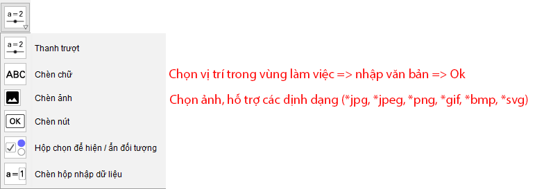 Hướng dẫn sử dụng phần mềm Geogebra 14