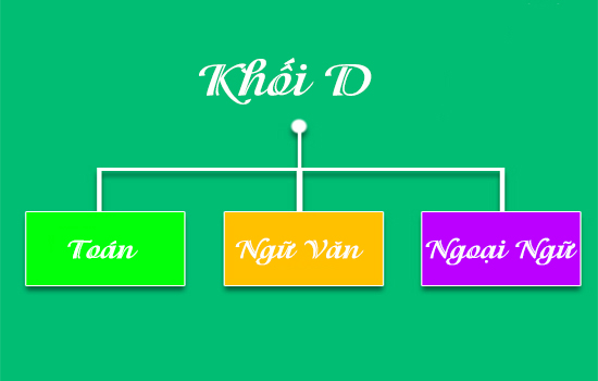 Khối D1 D2 D3 là môn gì?