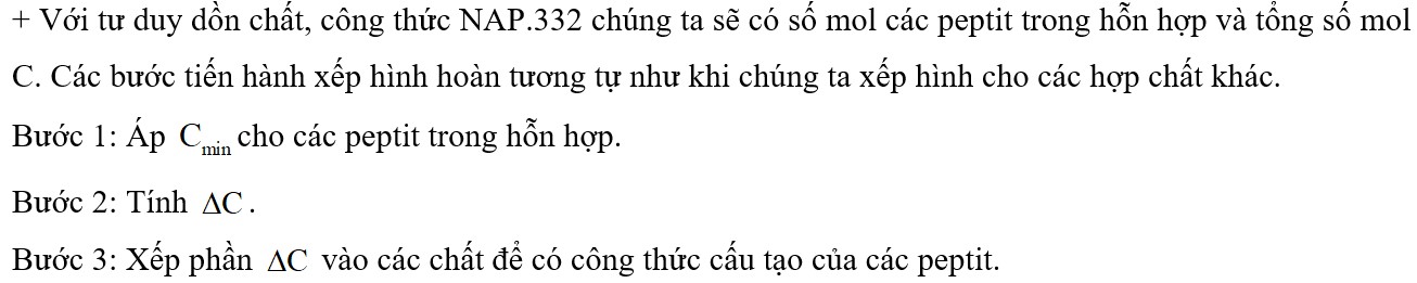 Tổng hợp kĩ thuật phương pháp giải bài tập peptit đầy đủ chi tiết 8