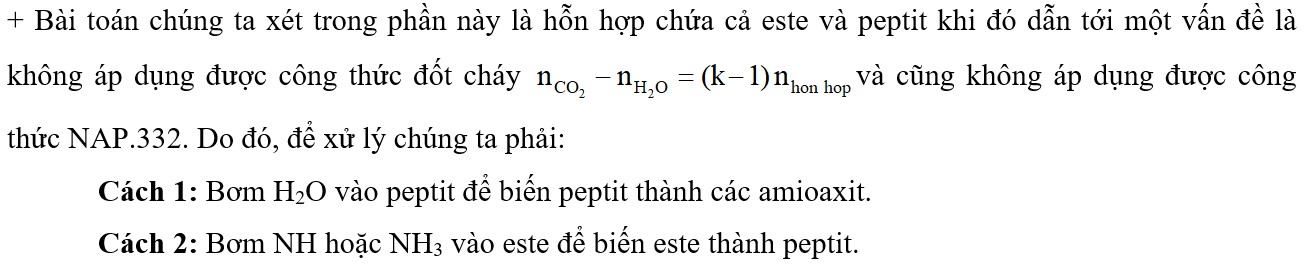 Tổng hợp kĩ thuật phương pháp giải bài tập peptit đầy đủ chi tiết 10