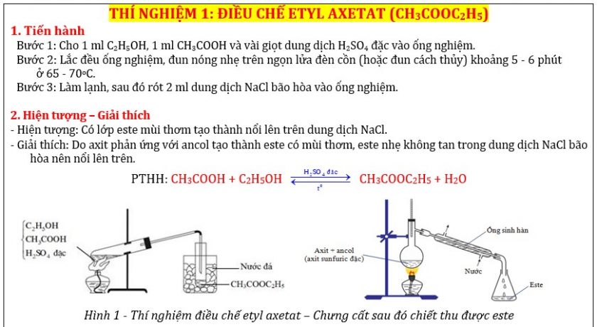 Tổng hợp thí nghiệm este chất béo hay và khó có đáp án chi tiết 1