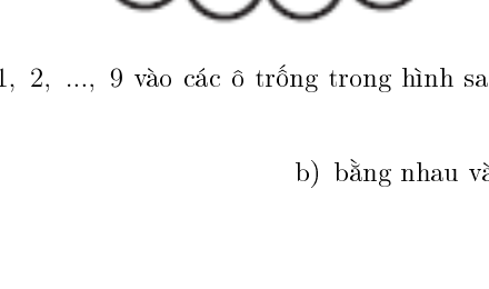 Hai hình vuông lồng nhau - Bài 3.21