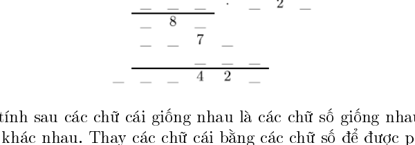 Phép nhân có chữ số khuyết - Bài 3.32